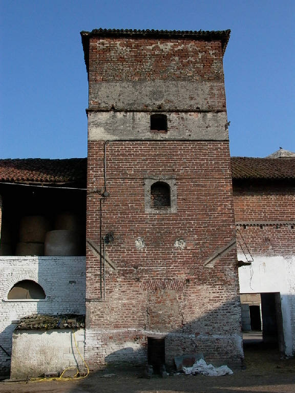 Torre nord del Castello di Carpiano (torre) - Carpiano (MI) 