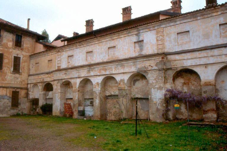 Muro di confine di Villa Frotta Eusebio (muro di cinta) - Cassinetta di Lugagnano (MI) 