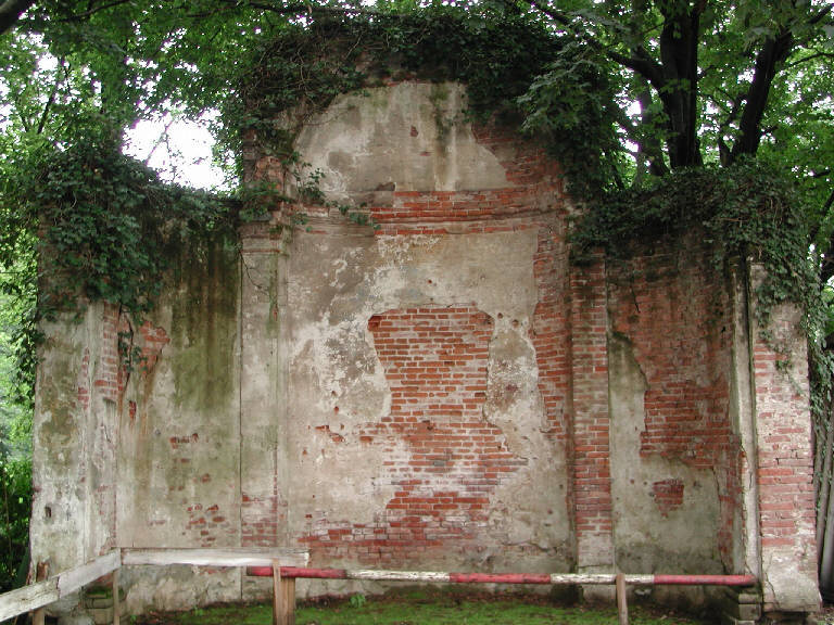 Corte nobile, giardini, cinta muraria di Villa Mirabello (muro di cinta) - Monza (MB) 
