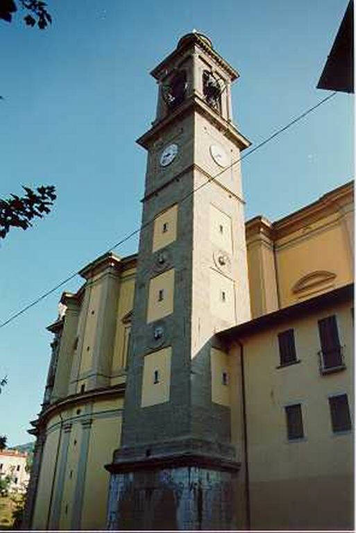 Campanile della Chiesa di S. Andrea (campanile) - Villa d'Adda (BG) 