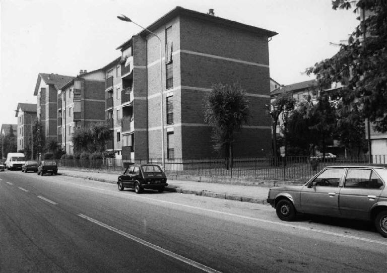 Quartiere I.N.A. Casa (edificio a schiera) - Sesto San Giovanni (MI) 