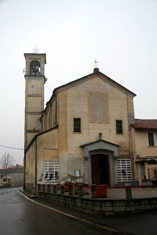 Campanile della Chiesa di Sant'Ambrogio "ad Nemus" (campanile) - Giussago (PV) 