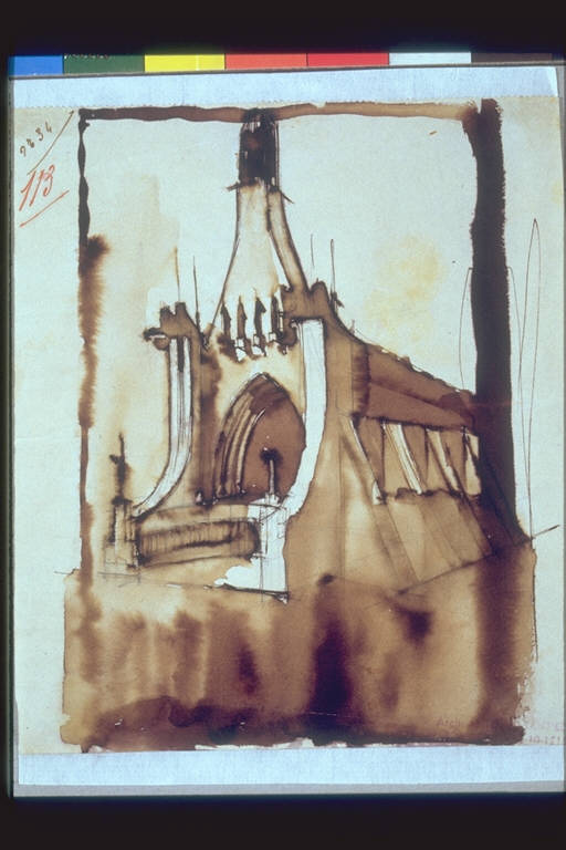 Chiesa, CHIESA (disegno) di Sant'Elia Antonio (attr.) (sec. XX)