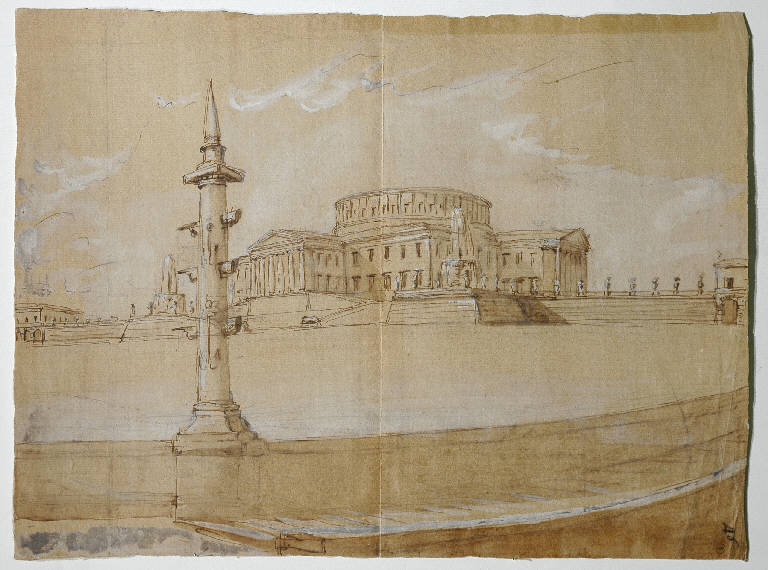 ARCHITETTURE (disegno) di Juvarra Filippo (sec. XIX)