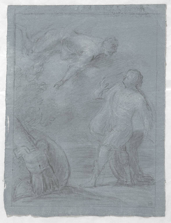 Scena sacra (disegno) - ambito italiano (secondo quarto sec. XIX)