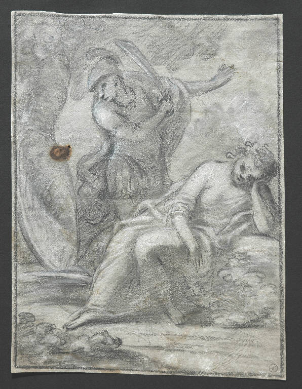 Scena mitologica (disegno) - ambito italiano (secondo quarto sec. XIX)