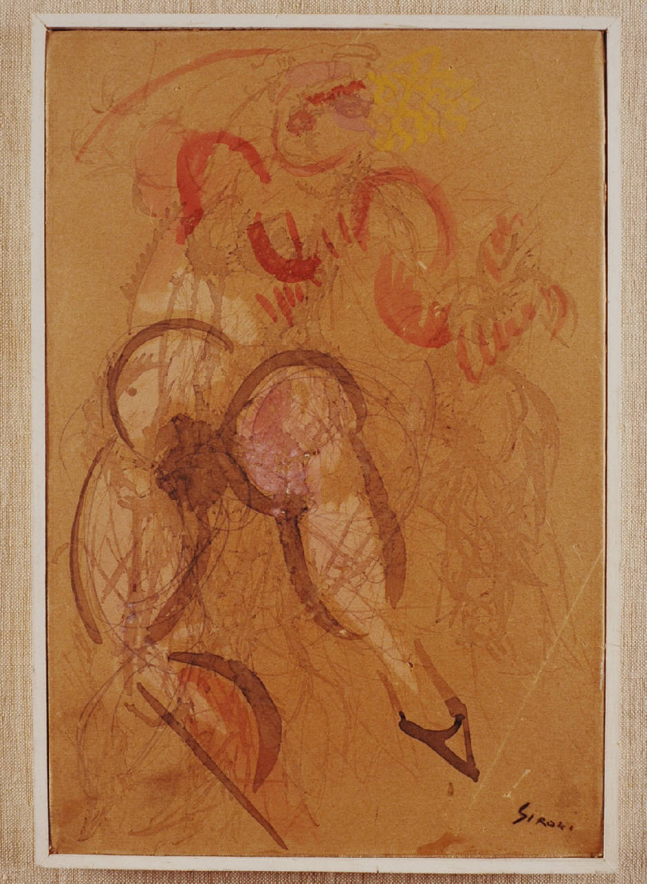 Ballerina, ballerina (disegno) di Sironi, Mario (primo quarto sec. XX)