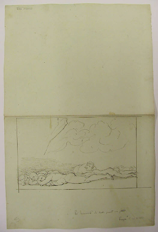 Episodio della (disegno) di Ligari Angelo (sec. XIX)