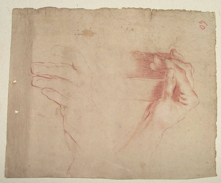Mani (disegno) di Ligari Cesare (attr.) (secondo quarto|| sec. XVIII||sec. XVIII)