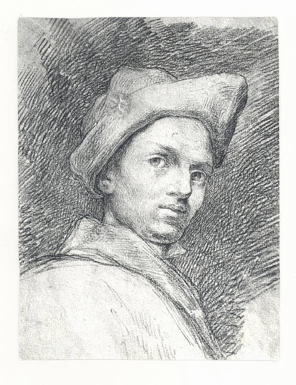 Ritratto di Pietro Ligari (disegno) di Ligari Angelo (sec. XIX)