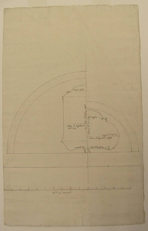 Finestre (disegno) di Ligari Giovanni Pietro (secondo quarto sec. XVIII)