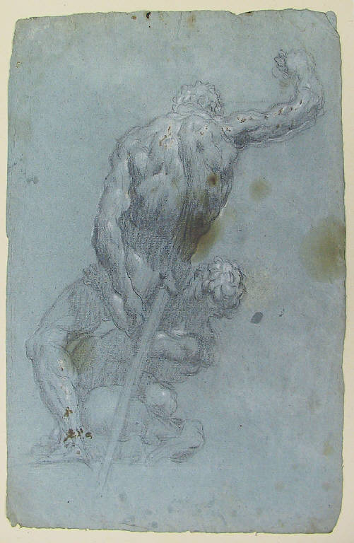 Figure maschili (disegno) di Ligari Cesare (sec. XVIII)