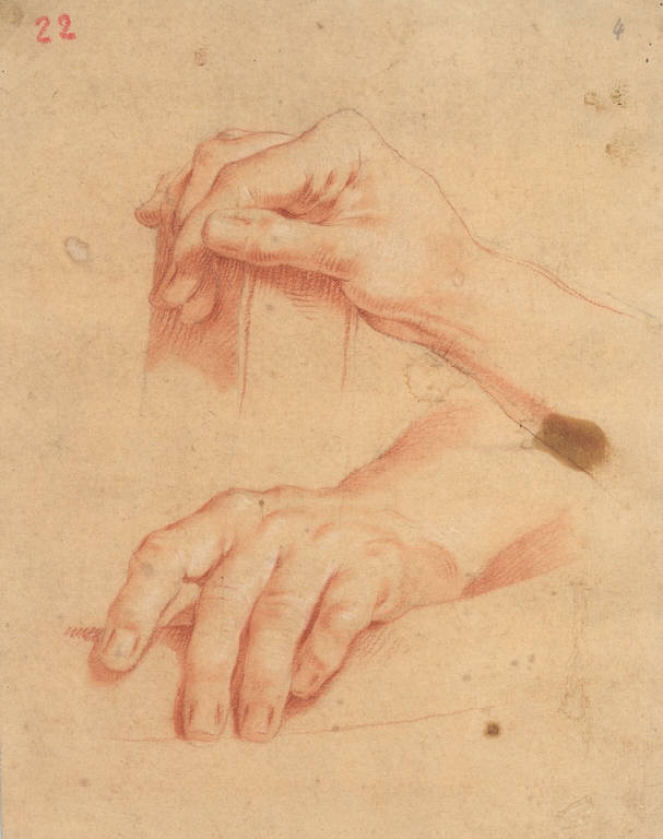 Mani (disegno) di Ligari Giovanni Pietro (secondo quarto sec. XVIII)