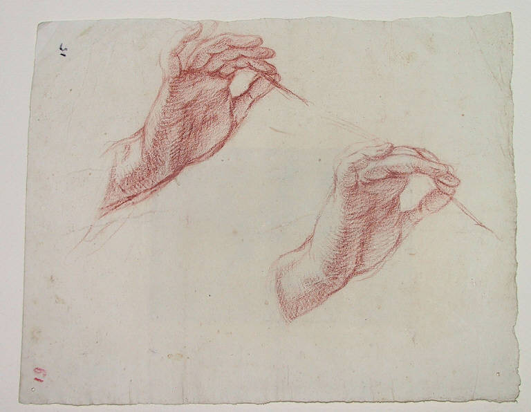 Mani (disegno) di Ligari Cesare (sec. XVIII)