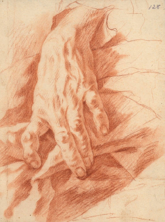 Mano (disegno) di Ligari Giovanni Pietro (sec. XVIII)