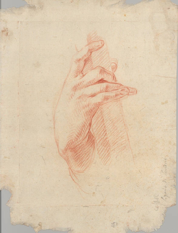 Mano (disegno) di Ligari Cesare (sec. XVIII||sec. XVIII)