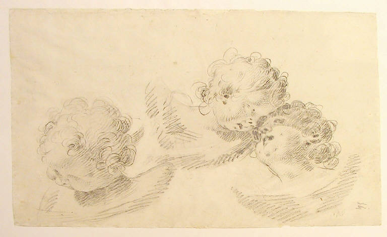 Cherubini (disegno) di Ligari Cesare (sec. XVIII)