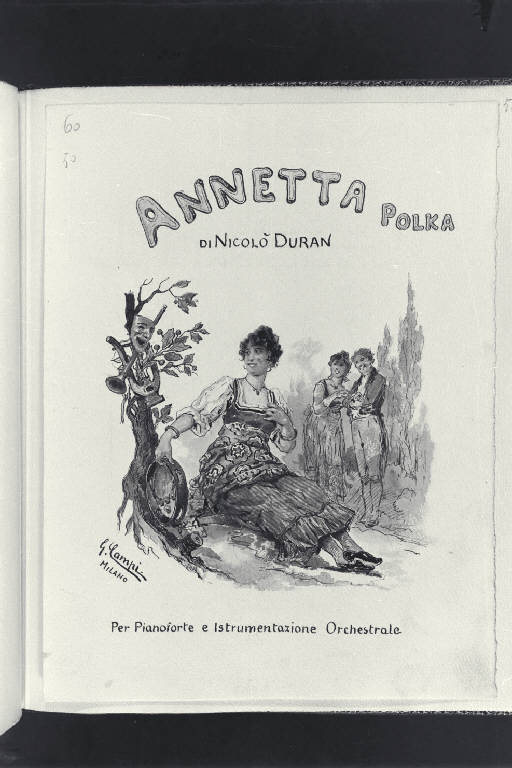 Annetta. Polka (disegno) di Campi, Giacomo (secc. XIX/ XX)