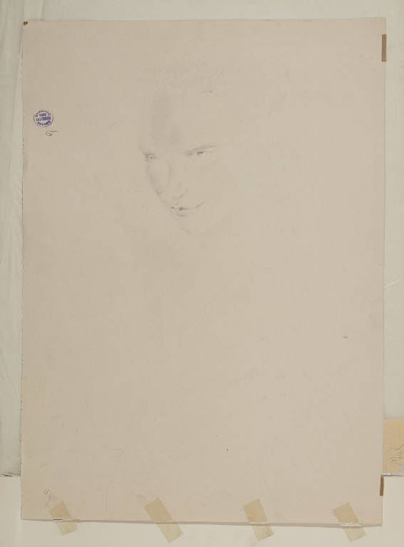 Schizzo di volto femminile (disegno) di Lydis, Mariette (sec. XX)