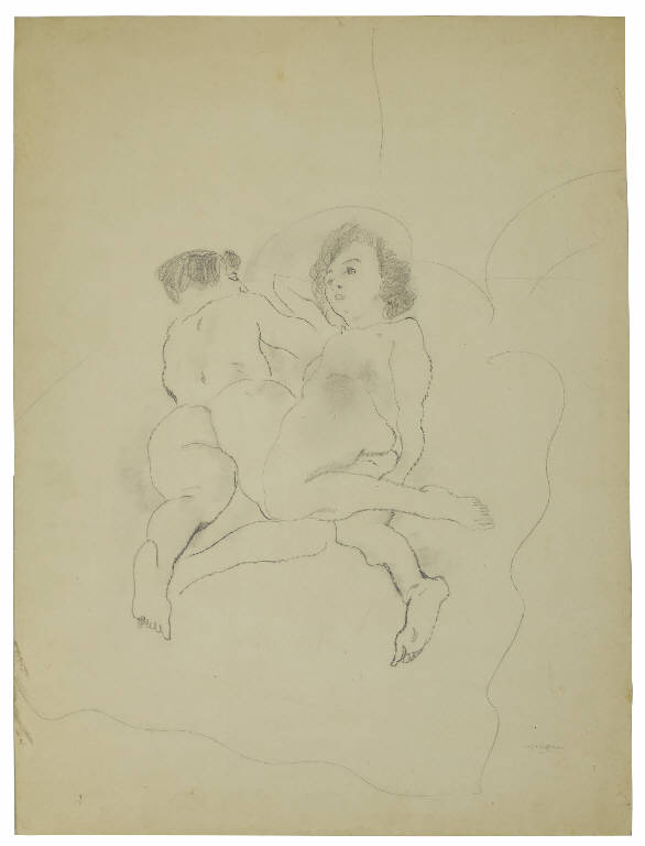 Figure nude (disegno) di Pascin, Jules (sec. XX)
