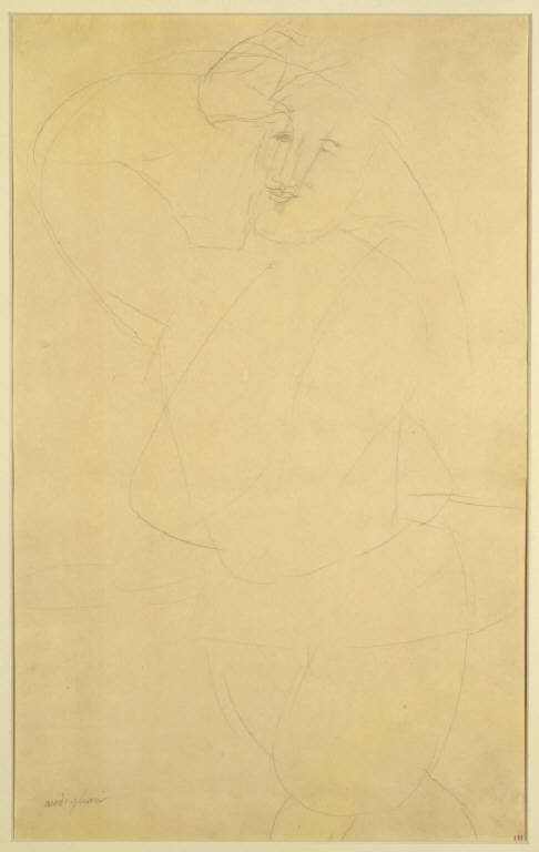 Paul Guillaume danzante (disegno) di Modigliani, Amedeo (sec. XX)