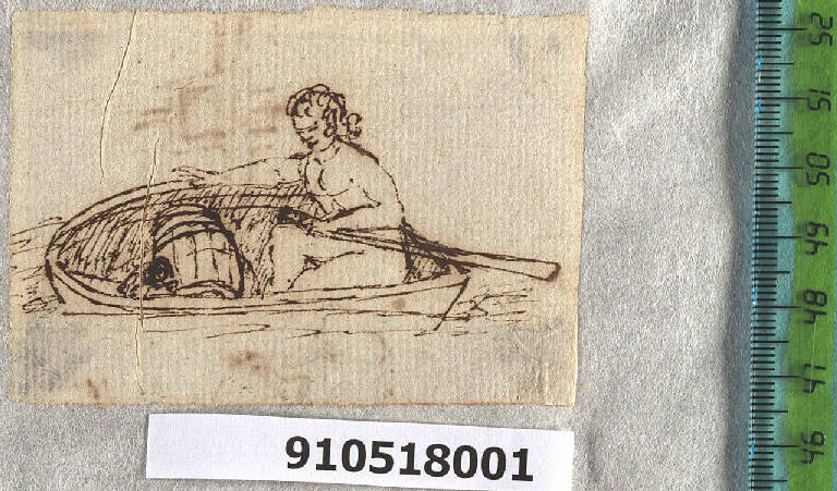 Decorazione antropomorfa per fontana (disegno) di Sardini, Giacomo (ultimo quarto sec. XVIII)