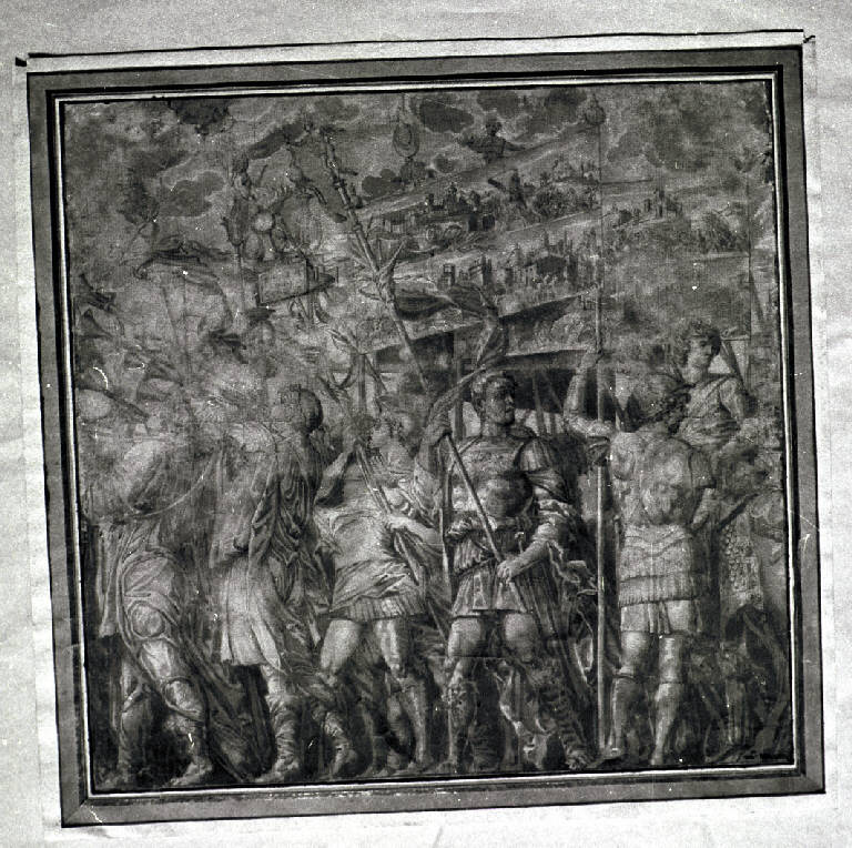 Trionfo di Cesare (disegno) - ambito italiano (inizio sec. XVII)