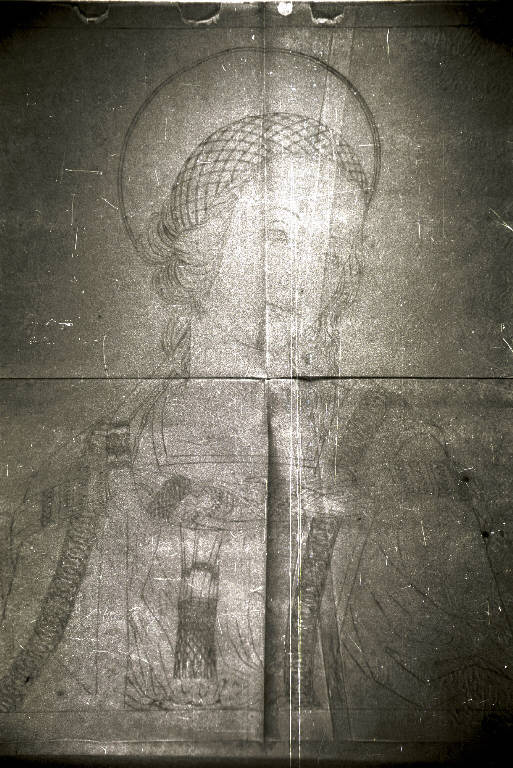 Busto di Madonna (disegno) di Majna Giacinto (prima metà sec. XIX)