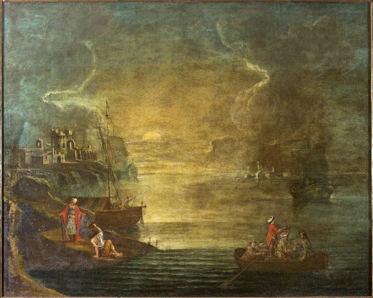Marina (dipinto) - ambito lombardo (secc. XVII/ XVIII)