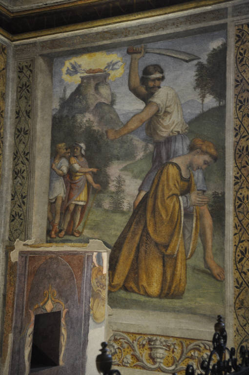 Decollazione di santa Caterina (dipinto) di Luini, Bernardino (prima metà sec. XVI)