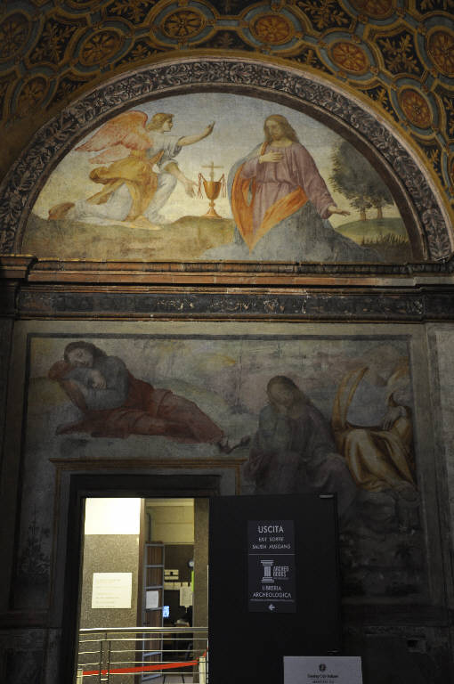 orazione di Cristo nell'orto (dipinto) di Luini, Bernardino;  (prima metà sec. XVI)