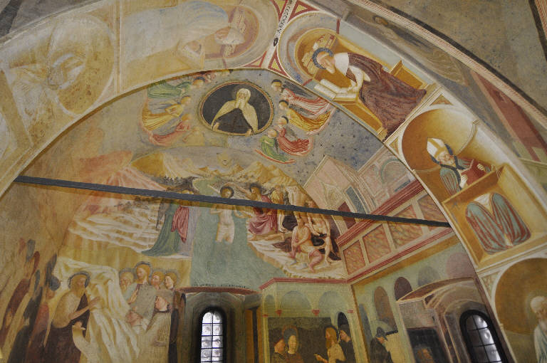 Dio Padre (dipinto) di Masolino da Panicale; Lorenzo di Pietro detto il Vecchietta (; attribuito) (secondo quarto sec. XV)