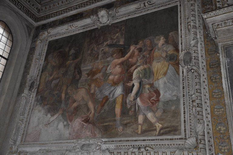 decapitazione di San Giovanni Battista (dipinto) di Semino, Ottavio (seconda metà sec. XVI)