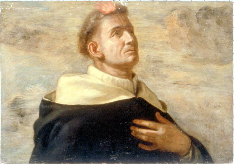 SAN VINCENZO FERRER (dipinto) - ambito lombardo (secondo quarto sec. XVII)