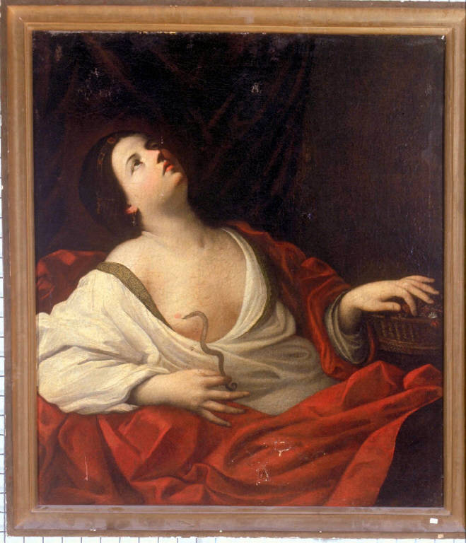 MORTE DI CLEOPATRA (dipinto) - ambito Italia settentrionale (secondo quarto sec. XVII)