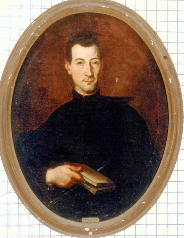 RITRATTO DI DON ALESSANDRO OLGINATI (dipinto) - ambito lombardo (fine/inizio secc. XVIII/ XIX)