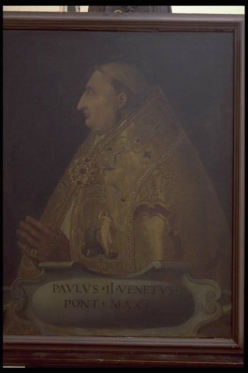 Ritratto di papa Paolo II (dipinto) - ambito veneziano ? (sec. XVI)