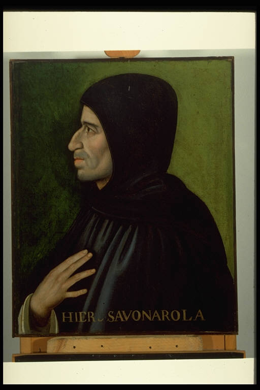 Ritratto di Gerolamo Savonarola (dipinto) - ambito fiorentino (sec. XVI)