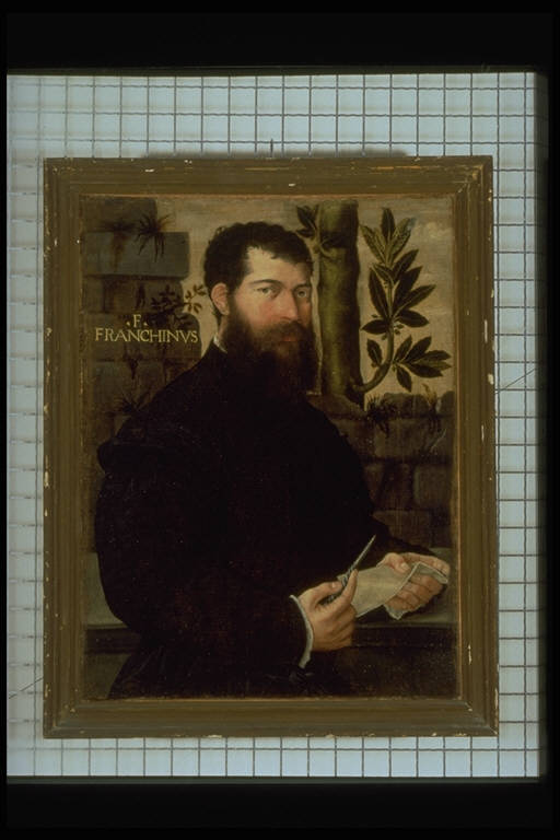 Ritratto di Francesco Franchini (dipinto) di Galeazzi, Agostino - ambito bresciano (sec. XVI)