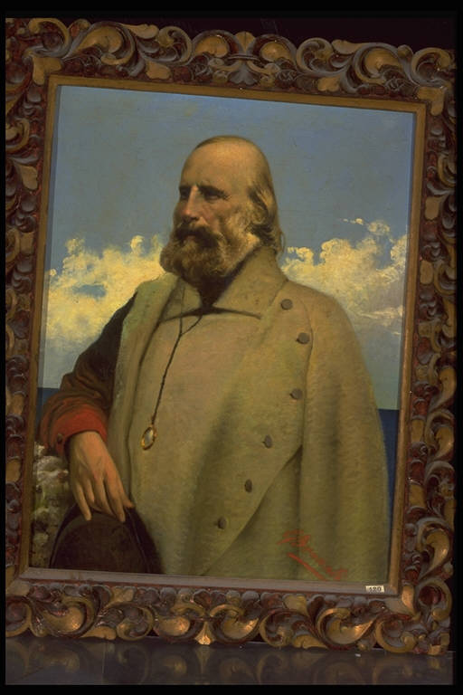 Ritratto di Giuseppe Garibaldi (dipinto) di Brunati, G. - ambito comasco (fine/inizio secc. XIX/ XX)