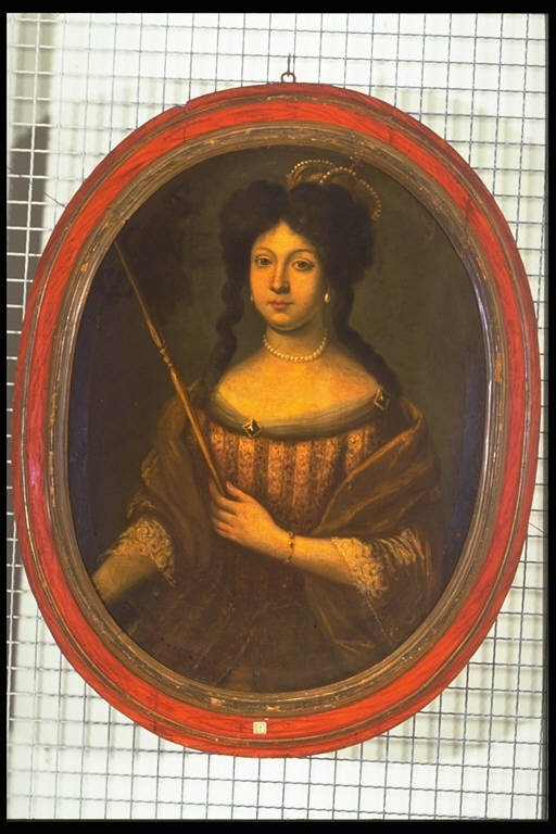 Figura di regina (dipinto) - ambito comasco (fine sec. XVII)