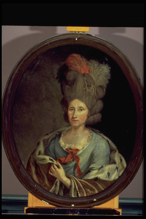 Ritratto di dama (dipinto) - ambito lombardo (metà sec. XVIII)