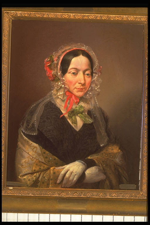 Ritratto della contessa Giulia Giovio Carovelli (dipinto) - ambito lombardo (seconda metà sec. XIX)