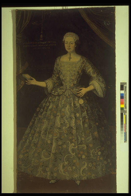 Ritratto di Bianca Francesca Curti Maghini (dipinto) - ambito lombardo (inizio sec. XVIII)