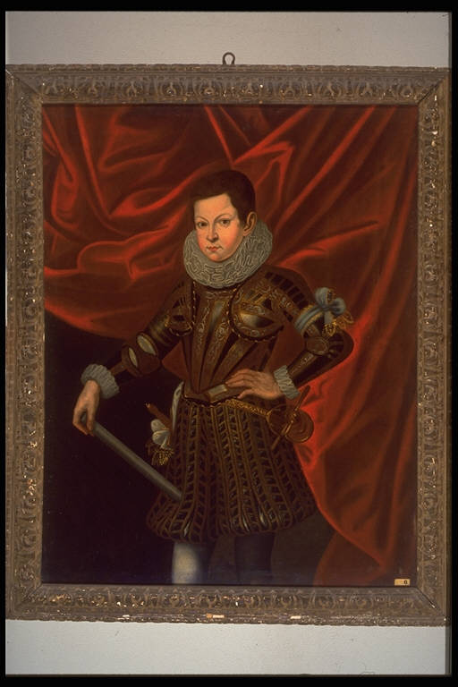 Ritratto di nobile bambino (dipinto) (fine/inizio secc. XVI/ XVII)