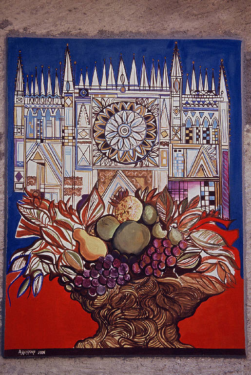 Cattedrale, Chiesa (dipinto murale) di Reggiori Albino; Tami Leo; Ceresa Piergiorgio (primo quarto sec. XXI)