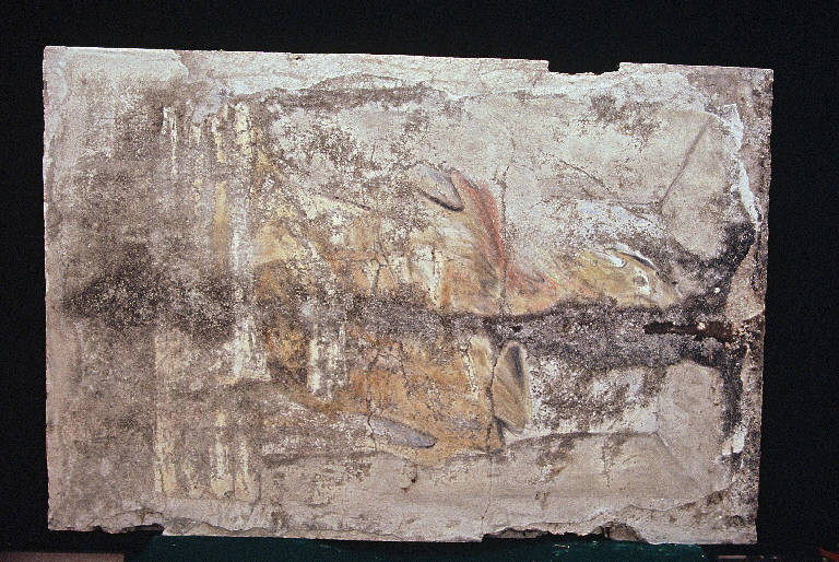 Paesaggio con figure (dipinto murale) (seconda metà sec. XX)