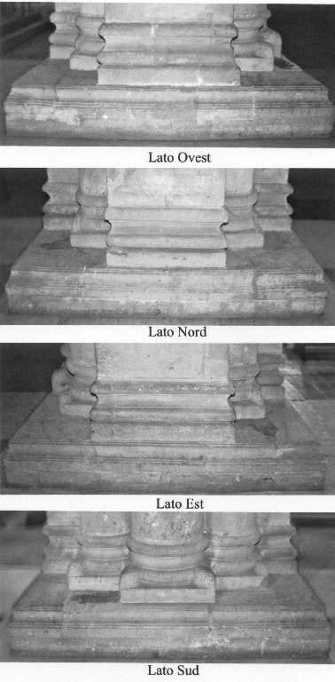 Figura di mostro (basamento di pilastro) - ambito pavese (seconda metà sec. XI)