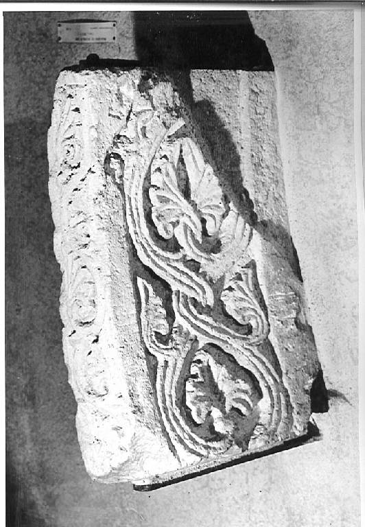 archivolto - ambito lombardo pavese (sec. XII)