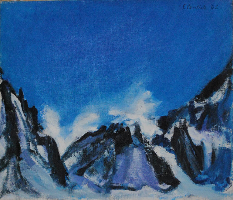 Montagne (dipinto) di Pentich, Graziana (sec. XX)